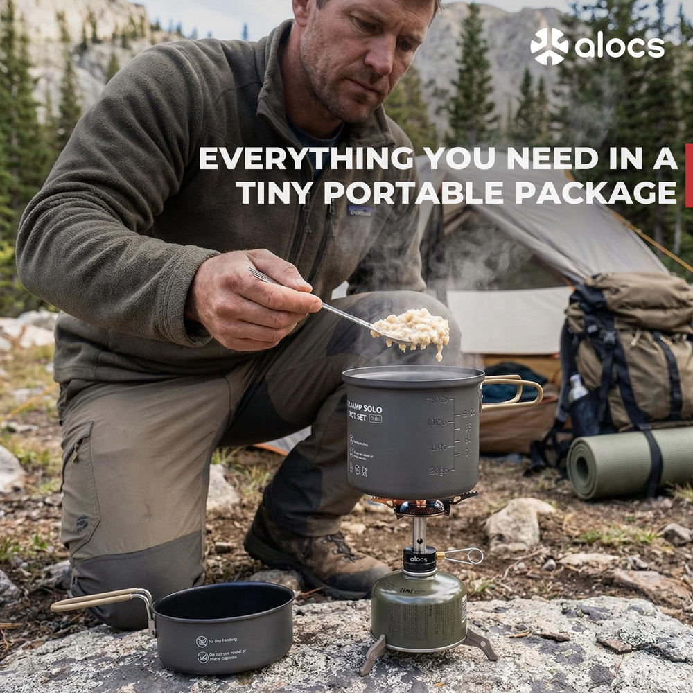 ALOCS complete set neatly packed in carry bag for easy transport and storage
