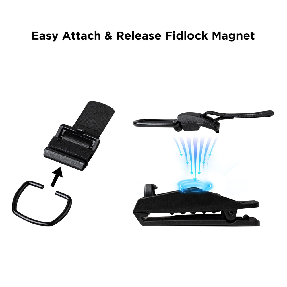 ALPAKA HUB clipped to belt demonstrating secure attachment and low-profile carry