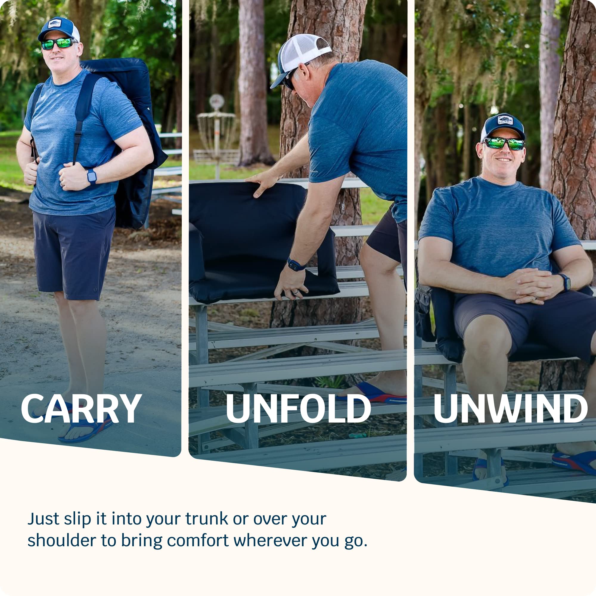 Alpcour close-up of padding and waterproof fabric for long-lasting comfort