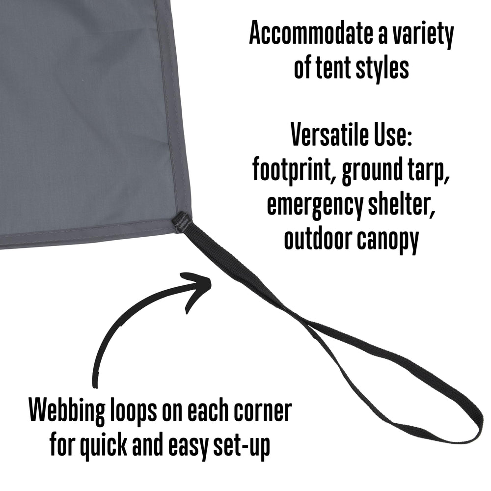ALPS Mountaineering fabric close-up highlighting polyester durability and abrasion resistance