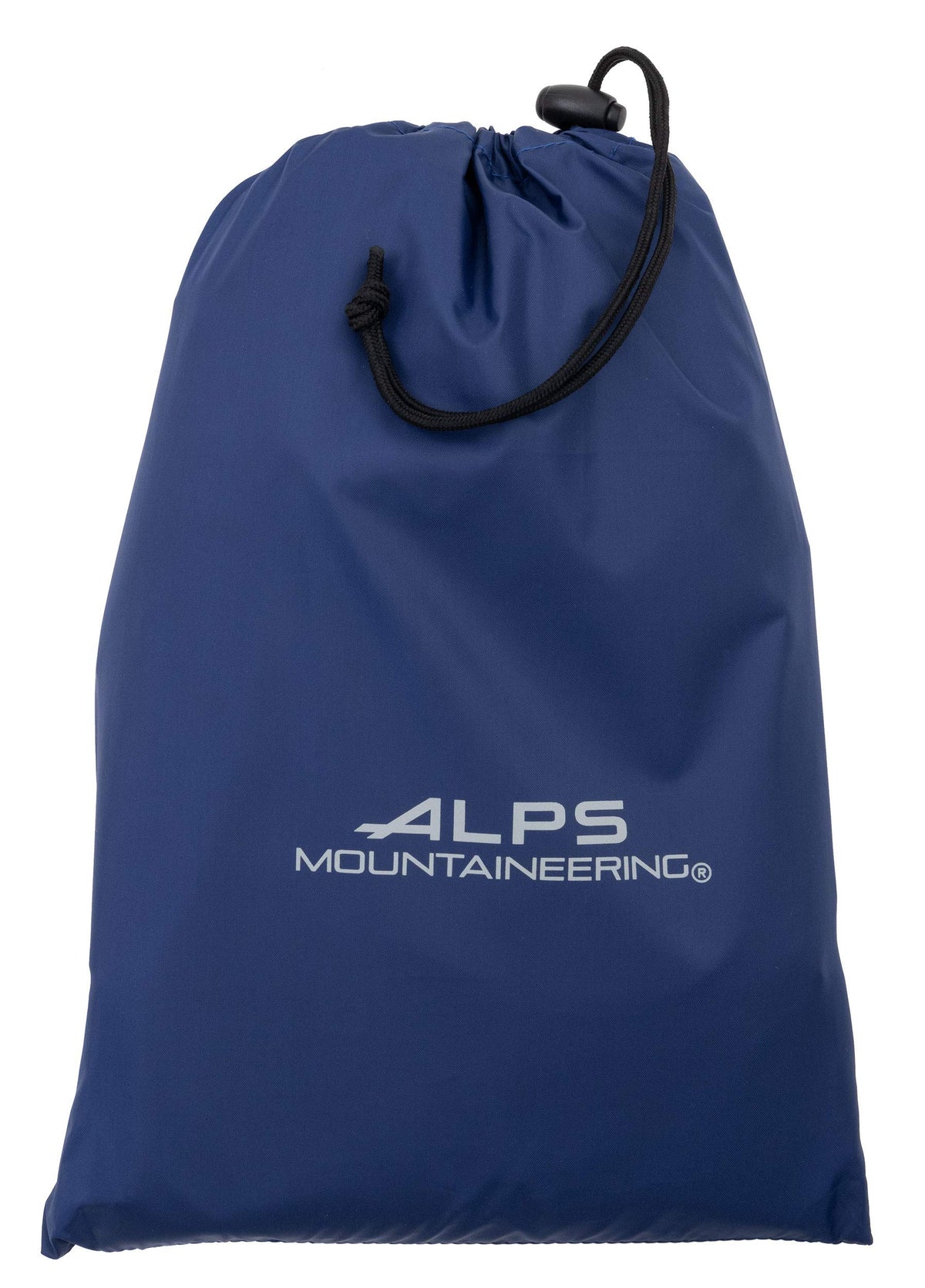 ALPS Mountaineering footprint front view showing navy fabric and coverage benefit
