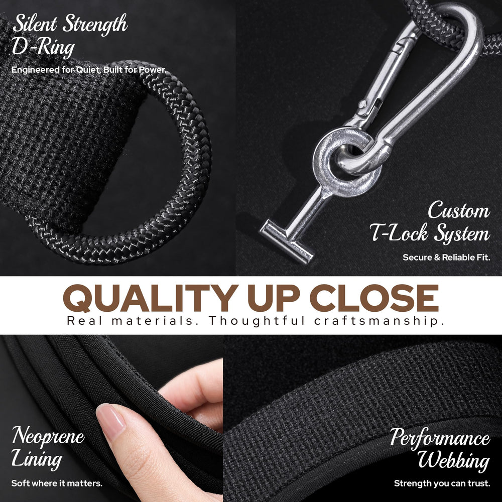 AlweizU long and short loops laid out showing versatile range of motion