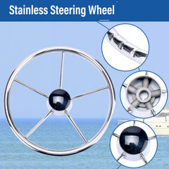 Amarine Made close-up of spoke detail highlighting 25 degree angle and durability