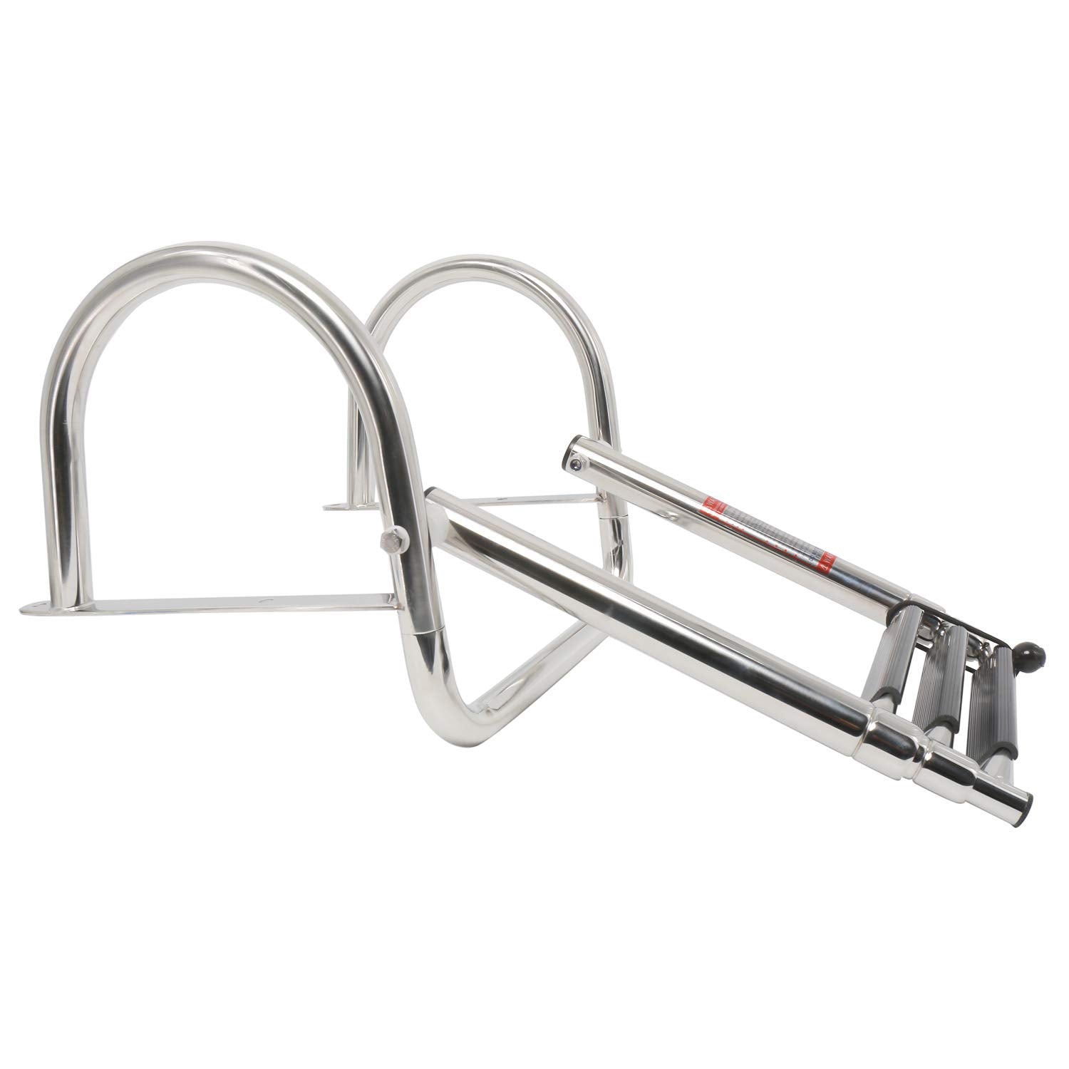 Amarine Made installation hardware and hinge showing robust attachment points