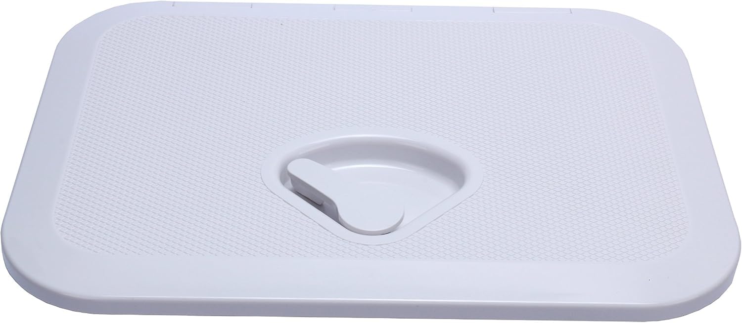 Amarine Made open hatch revealing easy access to storage and ventilation benefit