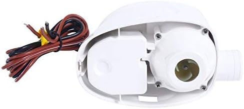 Amarine Made outlet connection with hose attached showing secure, leak-free discharge
