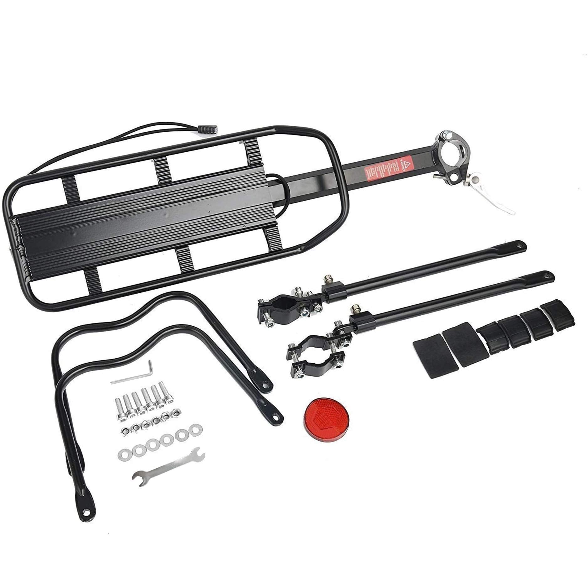 Amarine Made rear reflector and bungee cords image enhancing nighttime visibility benefit
