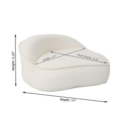 AmarinePlay close-up of vinyl and reinforced stitching for durable weather resistance