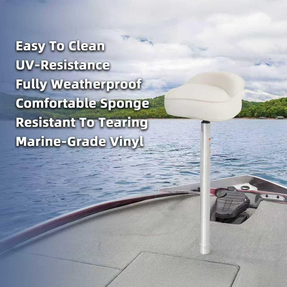 AmarinePlay side profile mounted on pedestal illustrating stable installation on bow