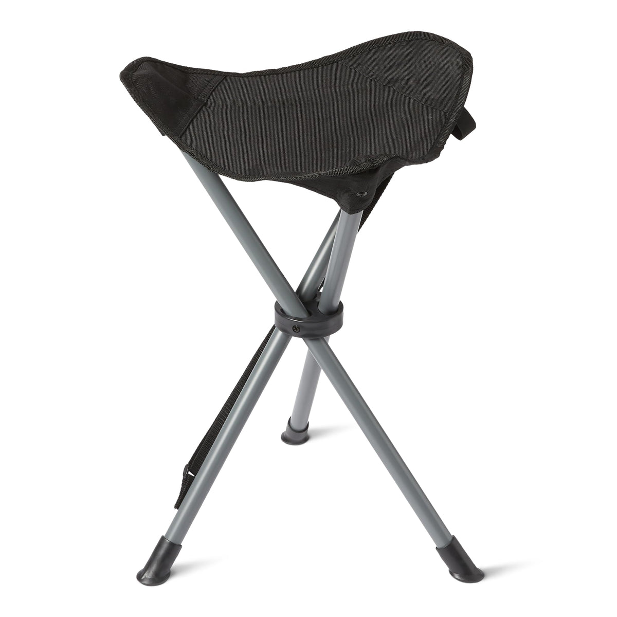 Amazon Basics front view of stool showing stability and quick setup benefit