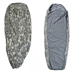 Ammo Can Man bivy cover front view showing ACU camo and waterproof protection