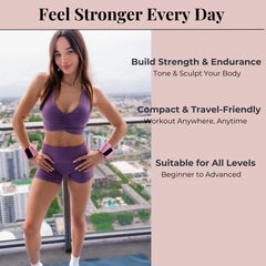 AMOYOU ankle weight used on a walk showing comfortable, no-bounce support