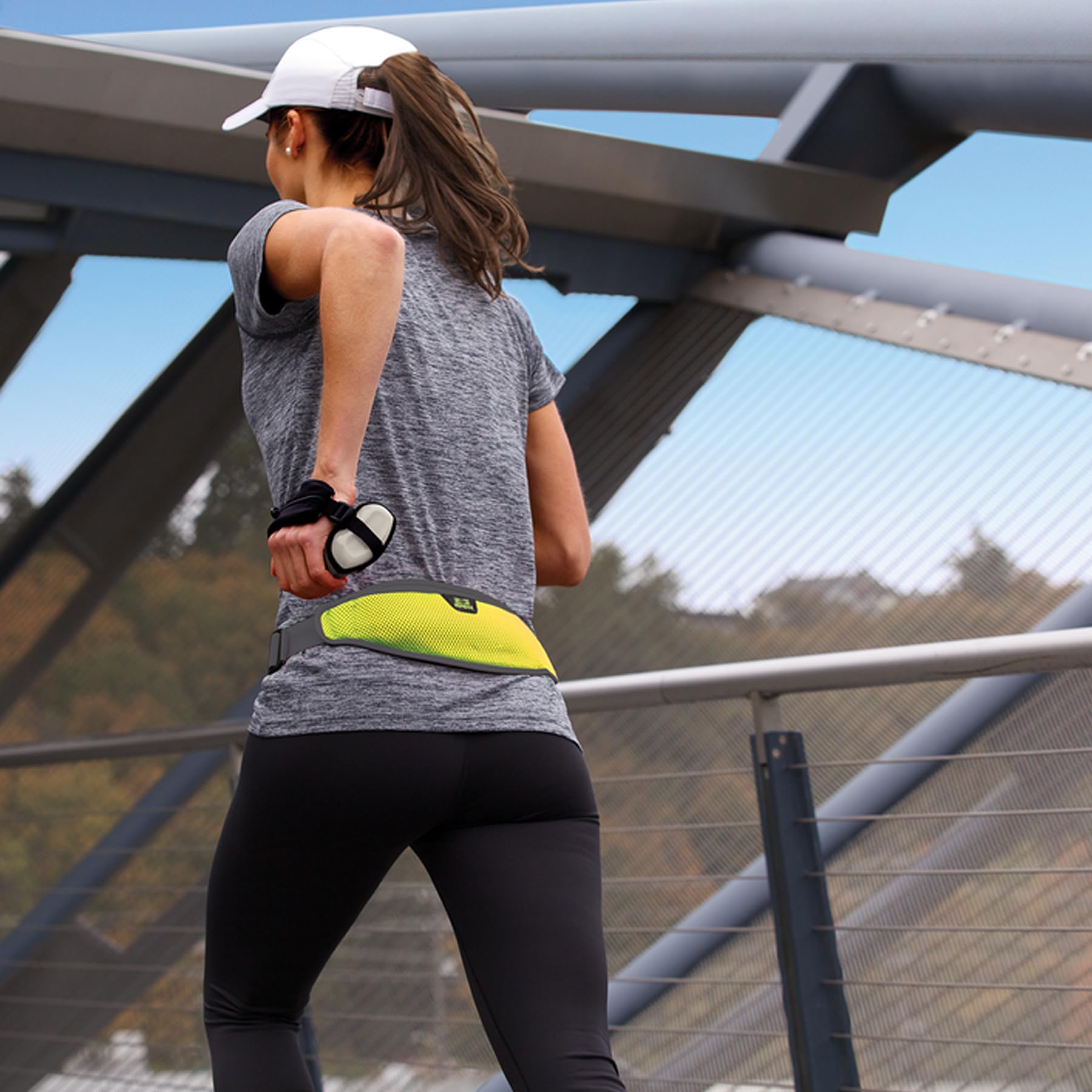 Amphipod held in hand to show compact size and lightweight portability