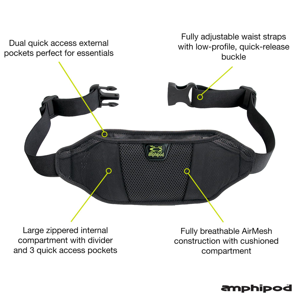 Amphipod close-up of AirFlow mesh back panel for cooling comfort