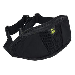 Amphipod waistpack worn by runner demonstrating bounce-free stability