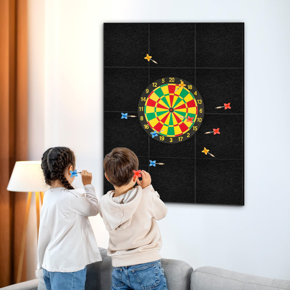 AMUSIGHT lifestyle game room setup protecting walls during gameplay