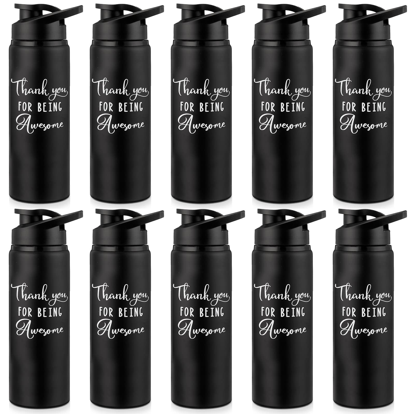 Amyhill front view of black bottle pack showing durable design and gifting appeal
