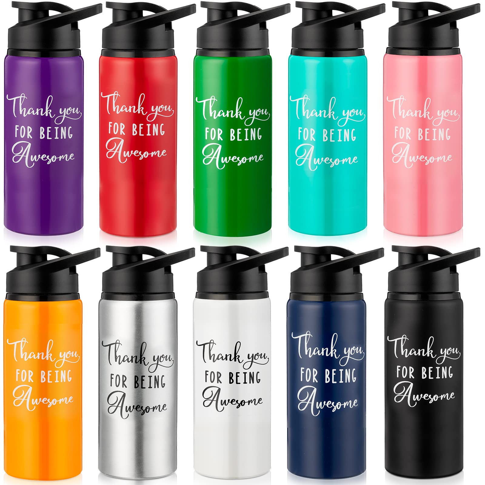 Amyhill front view of mixed-color bottles showing gift-ready appeal and convenience