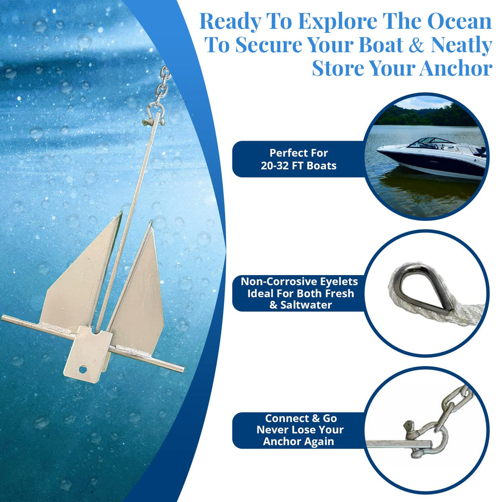 Anchor-Man rope and connection showing easy rigging and safety benefit