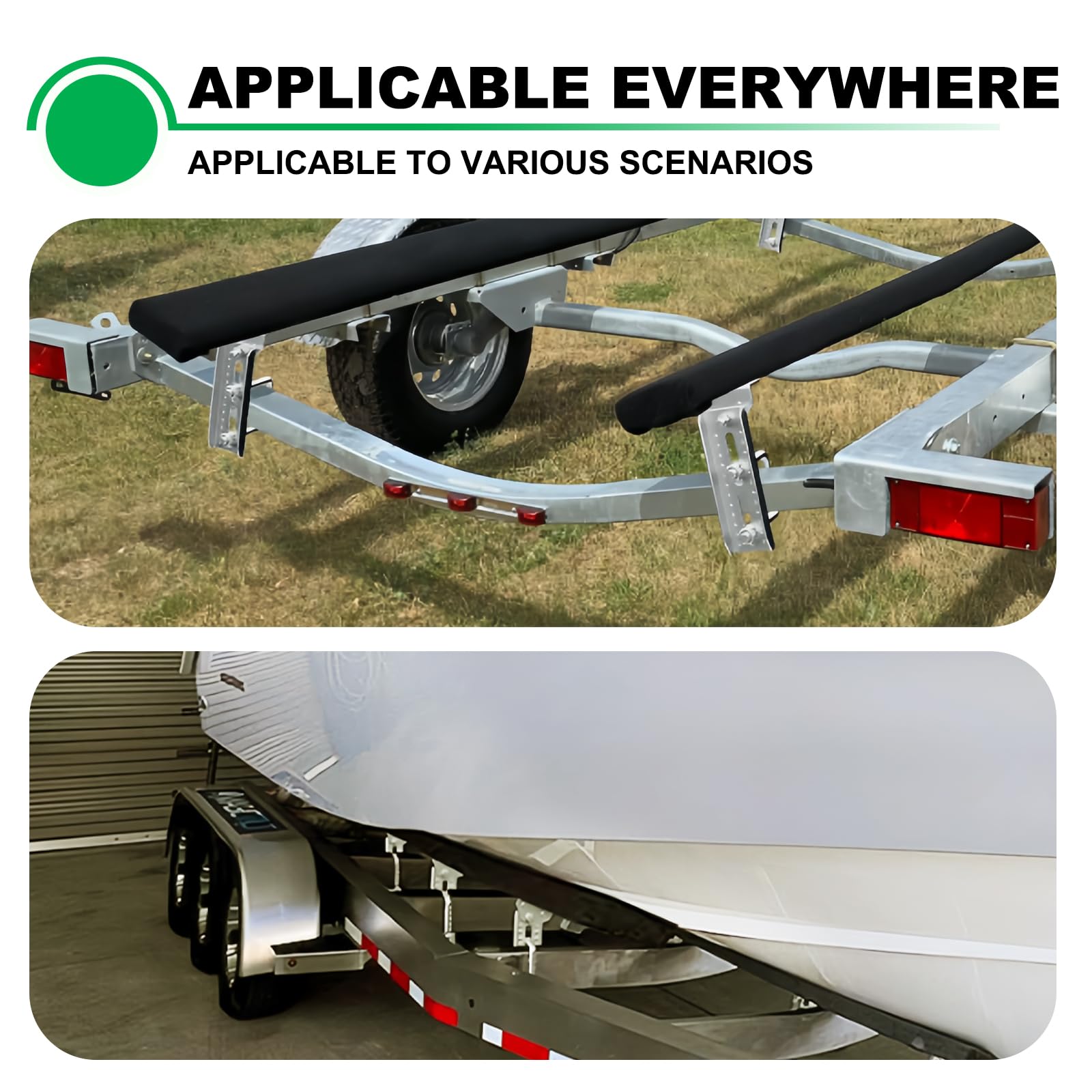 Andorm installed on trailer at boat ramp highlighting corrosion resistance and reliability