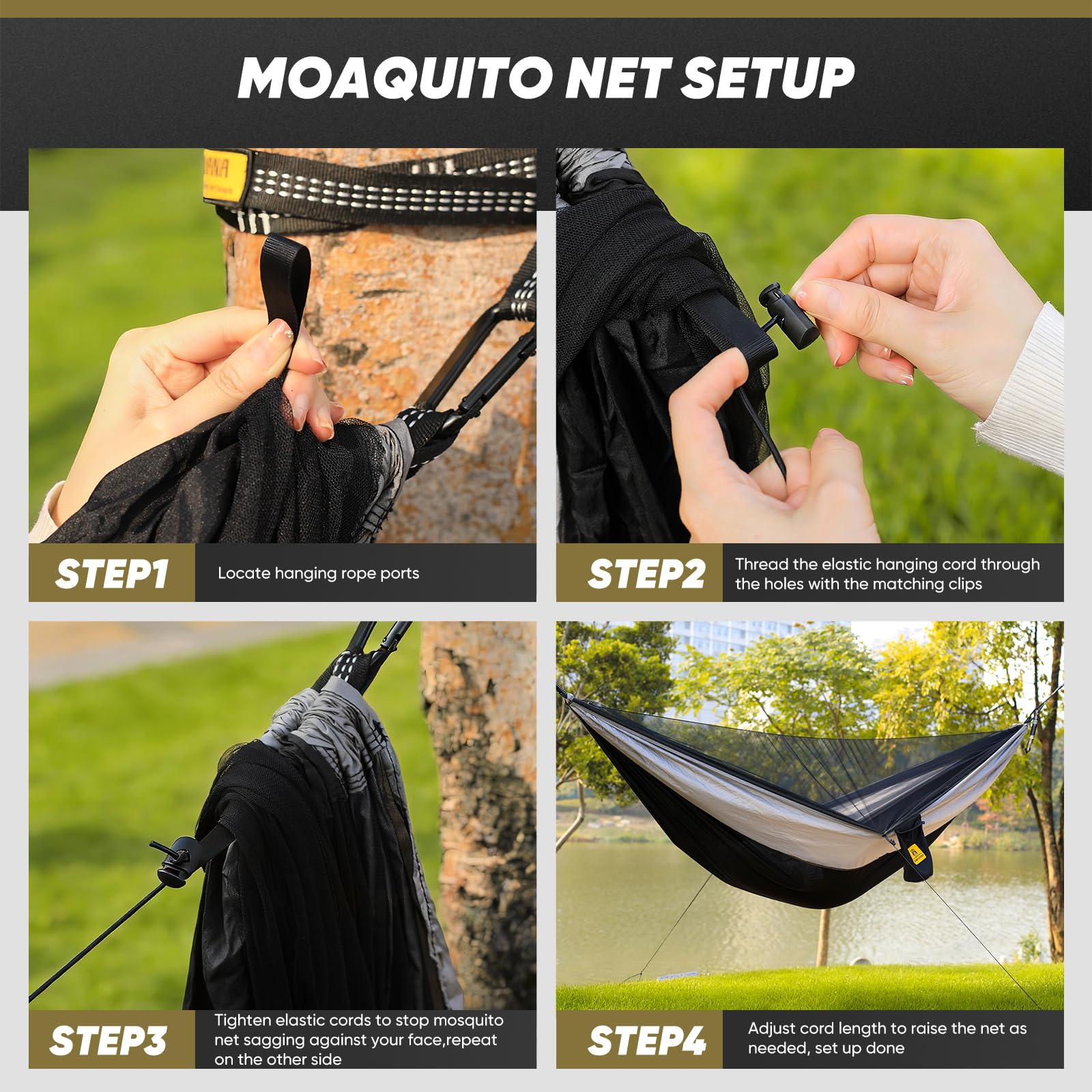 ANDVANA hammock in use on beach illustrating comfort and relaxation benefit