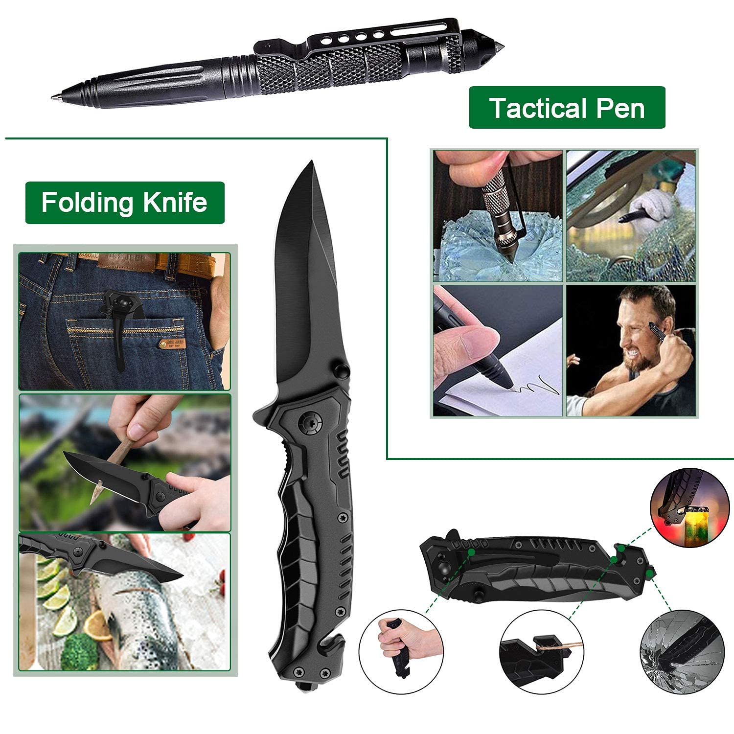 Angieast paracord bracelet detail showing strong cord and integrated tools for practical field use