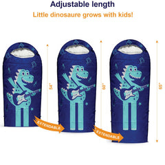 ANJ Outdoors extension detail demonstrating adjustable length and secure attachment for growing kids