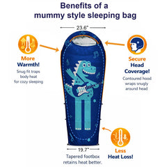 ANJ Outdoors pillow sleeve closeup highlights pillow insertion pocket for added sleep comfort