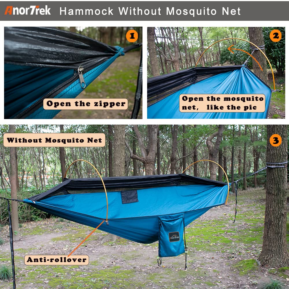 AnorTrek 230T ripstop fabric texture detail demonstrating durable softness
