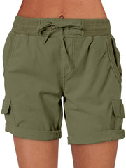 ANRABESS front view of shorts showing cut and fit with versatile styling benefit