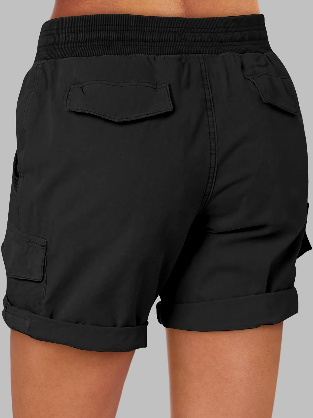 ANRABESS flap leg pocket detail demonstrating secure storage for essentials on trails