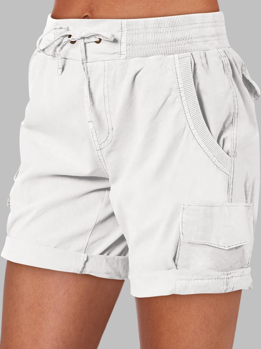 ANRABESS close-up of side flap pocket showing secure storage benefit