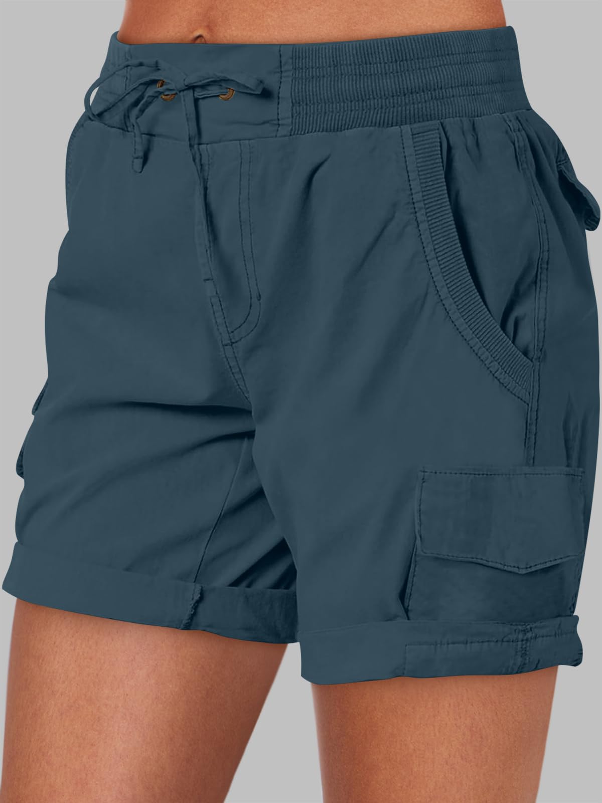ANRABESS side pocket detail highlighting deep secure storage benefit