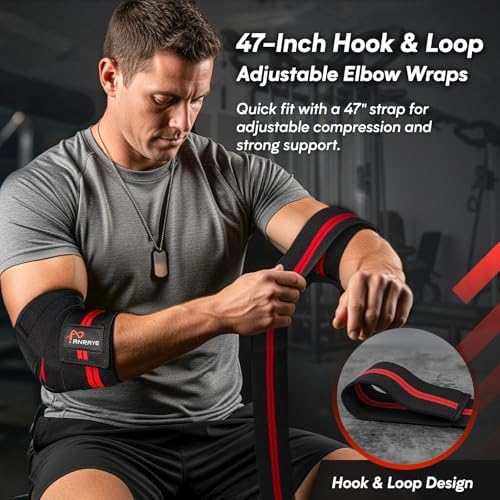 Anraye wrap next to ruler showing 47" length for full forearm and upper arm coverage