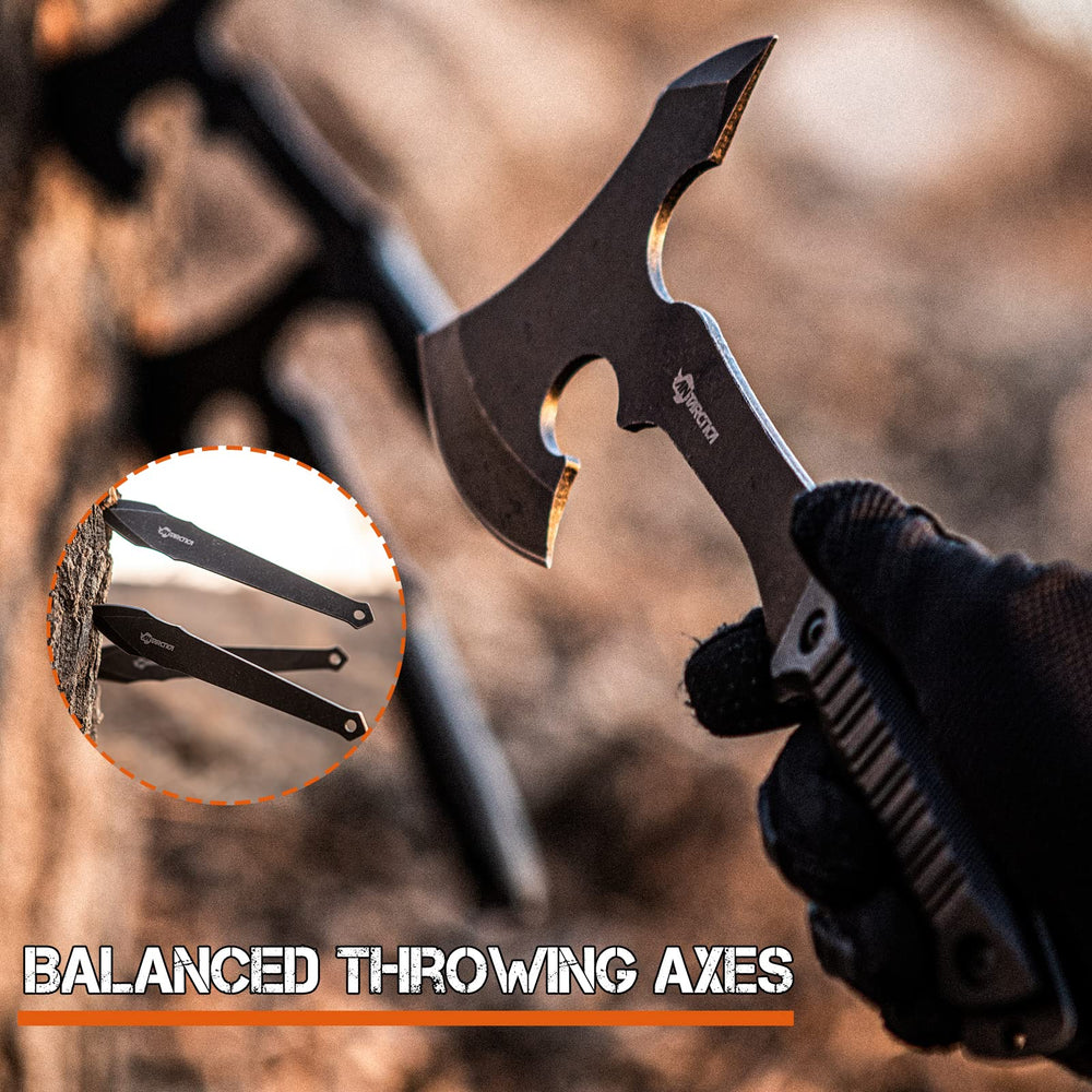 ANTARCTICA handle texture detail showing grip and slip resistance for safer throws