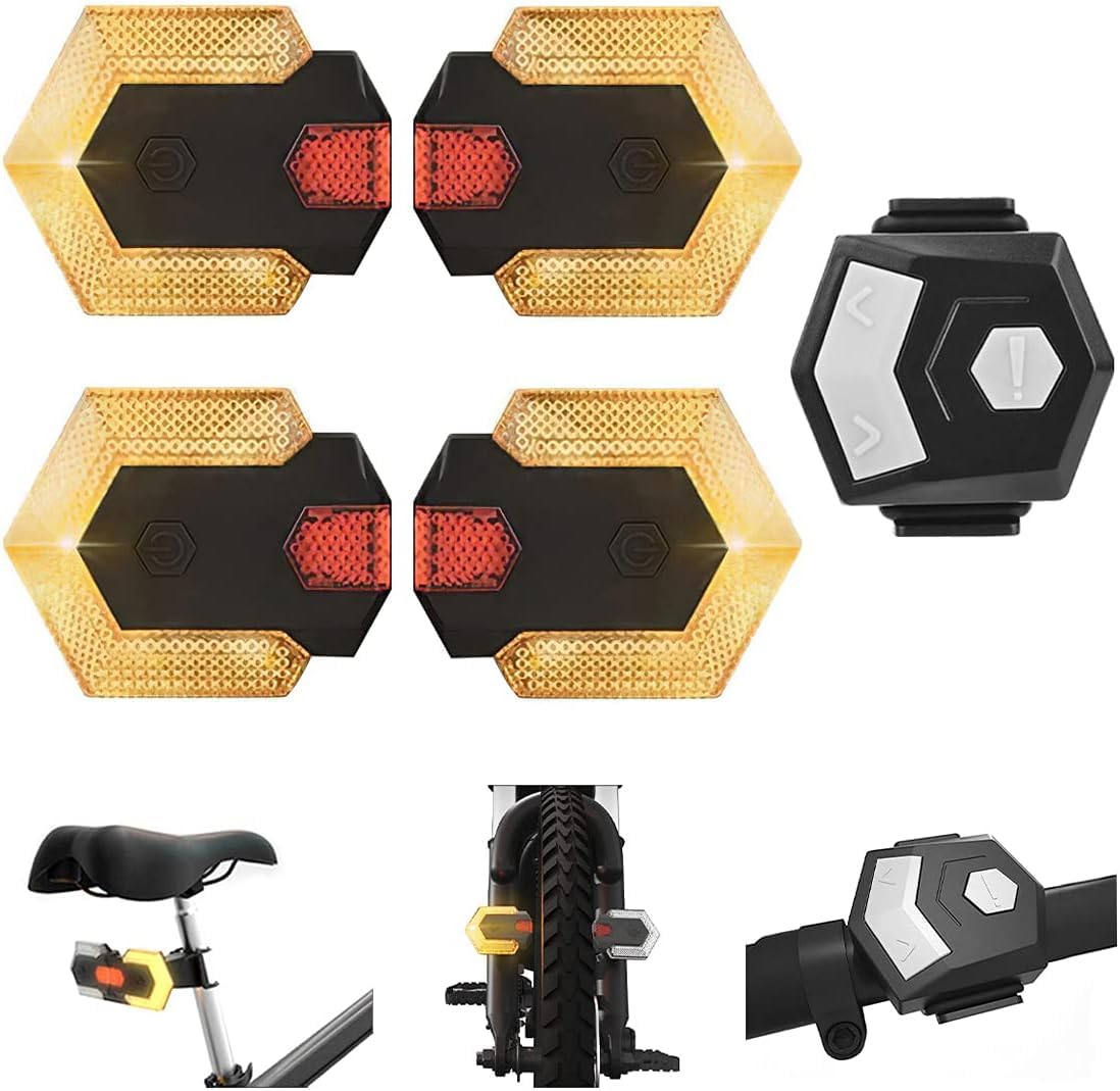 Antfire front and rear lights mounted on a bike showing improved visibility