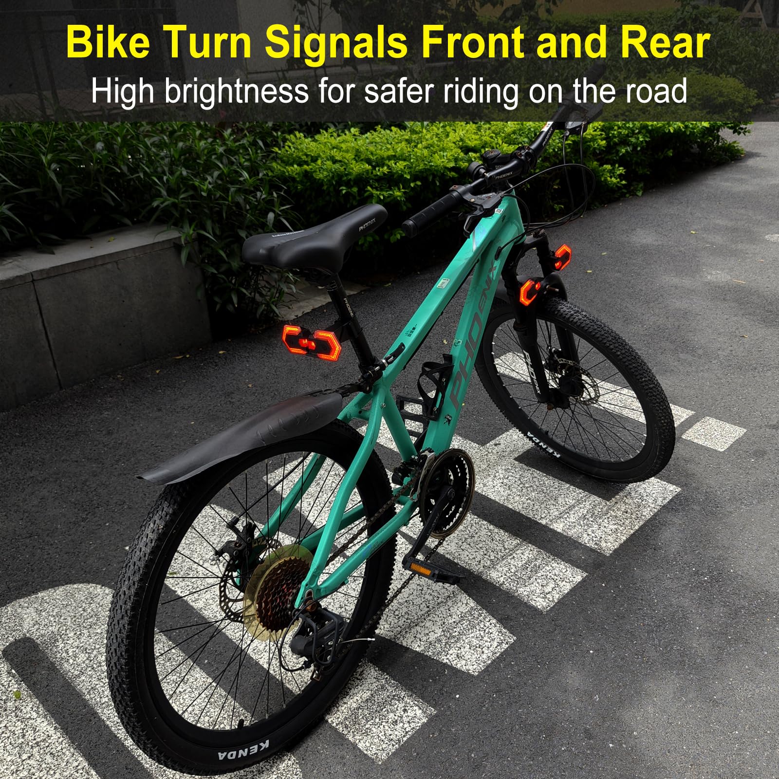 Antfire wireless handlebar remote closeup for easy one-handed signaling