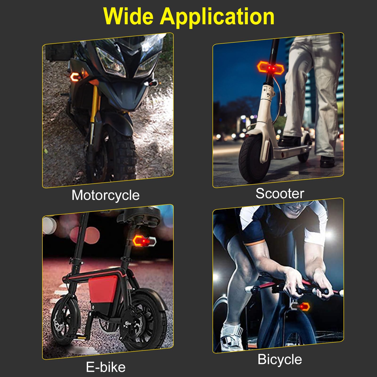 antfire lights in use on a night ride demonstrating enhanced visibility and confidence