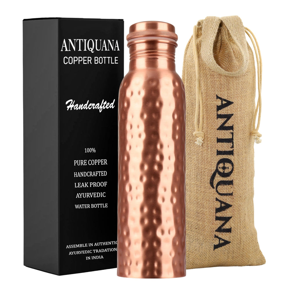 ANTIQUANA hammered texture closeup highlighting grip and scratch concealment benefit