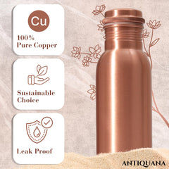 ANTIQIANA leakproof lid closeup demonstrating secure seal and spill protection