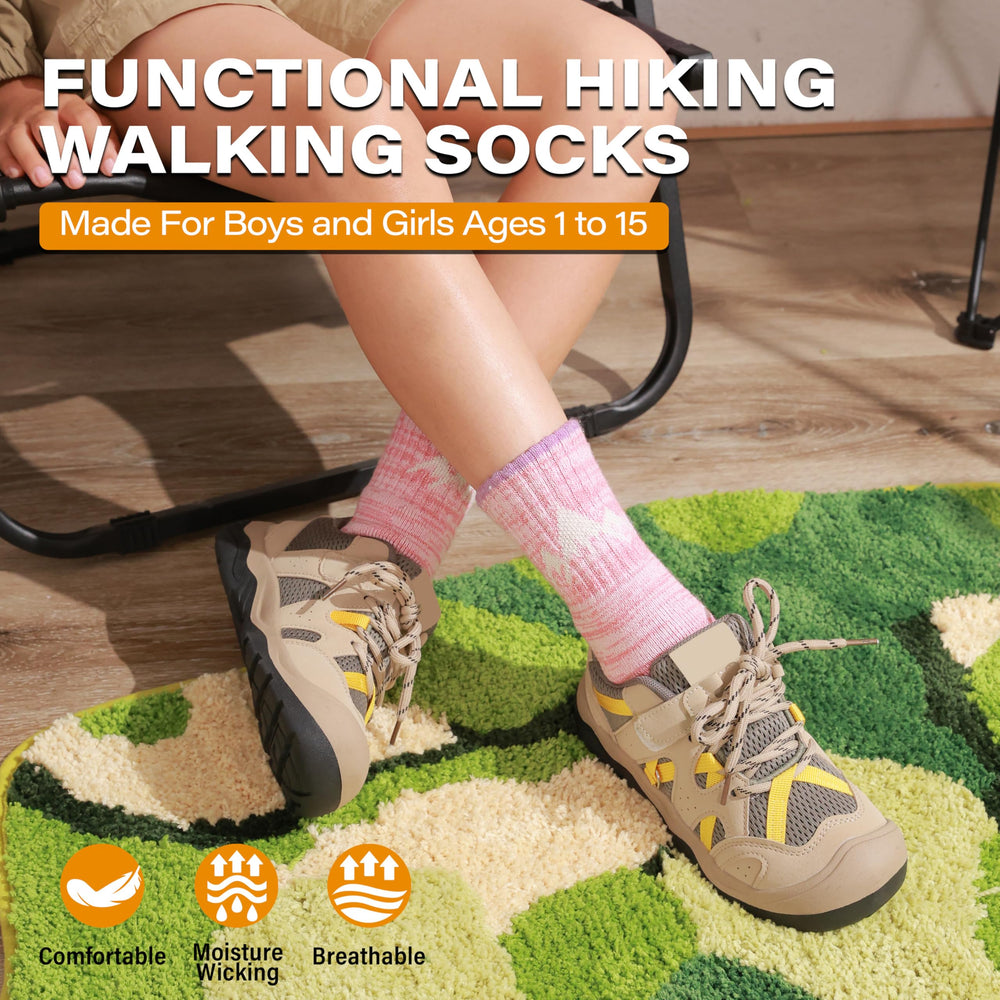 ANTSANG socks laid flat with size labels for easy selection and fit comparison