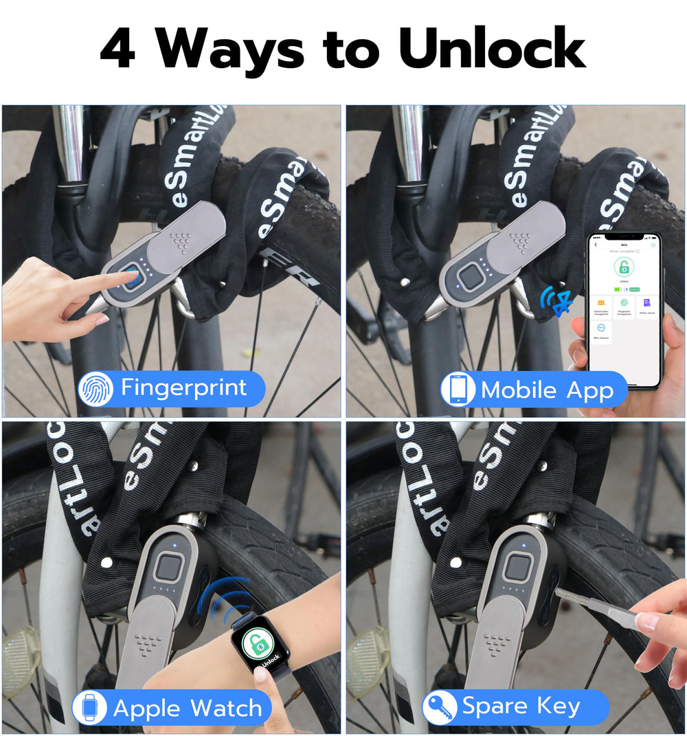 Anweller lock secured to a bike frame demonstrating reliable on-bike security benefit