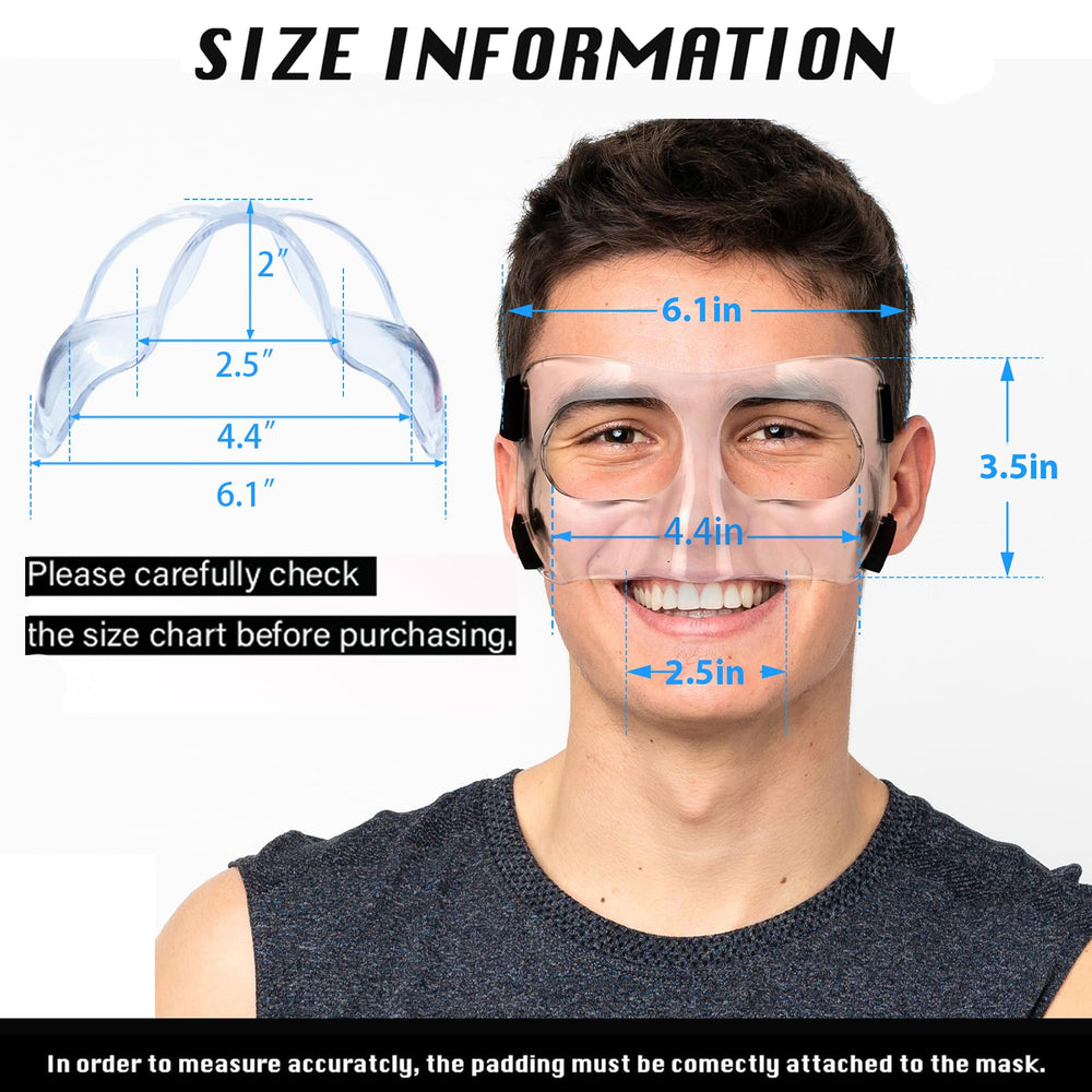Anyfun side profile showing how the guard fits closely and preserves vision