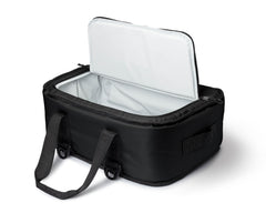 AO Coolers top pocket detail showing zipper storage for valuables and quick access benefit