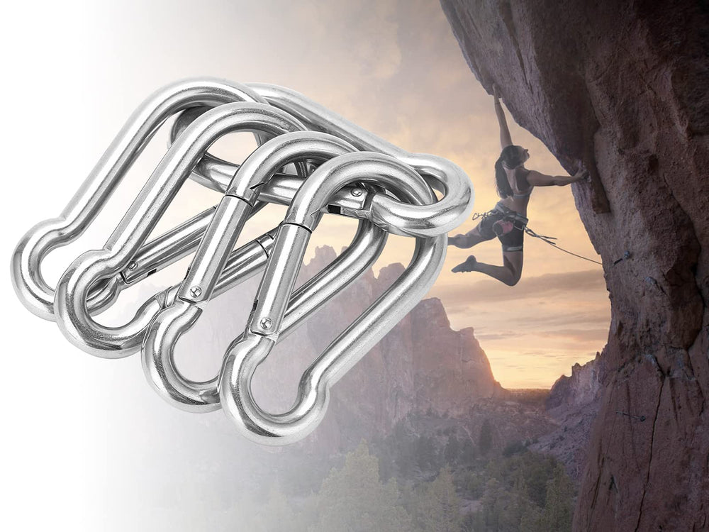 AODESTINY carabiner connecting gym cable demonstrating sturdy equipment support