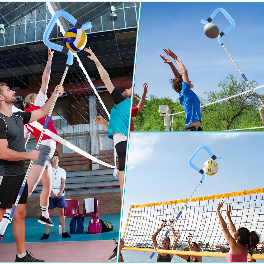 Aoiaute trainer fully extended demonstrating reach for advanced spike training
