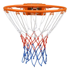 AOKUNG front view rim mounted on backboard showing sturdy construction and clearer play