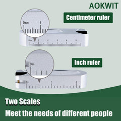 AOKWIT side profile of aluminum body for rugged durability
