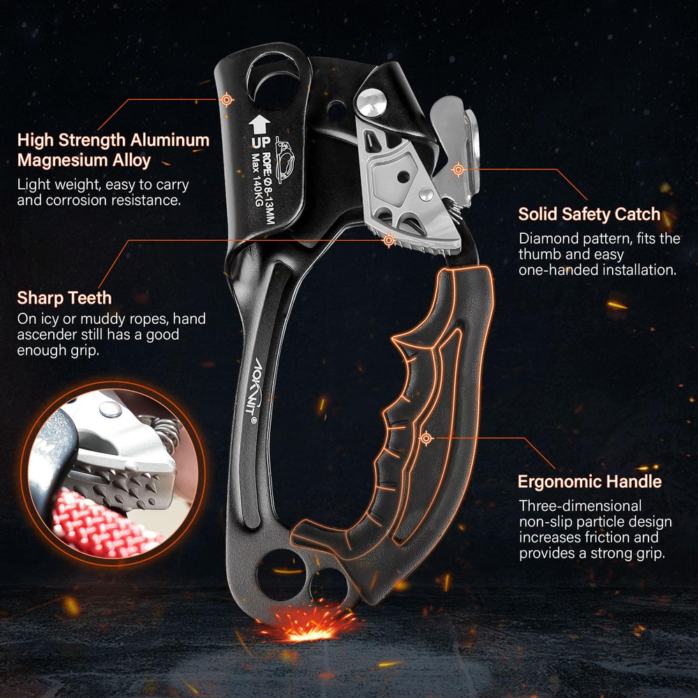 AOKWIT side profile showing left and right hand orientation for user flexibility