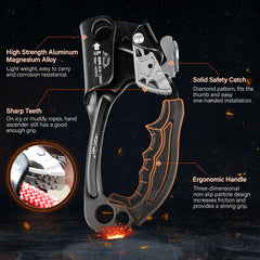 AOKWIT side profile showing left and right hand orientation for user flexibility